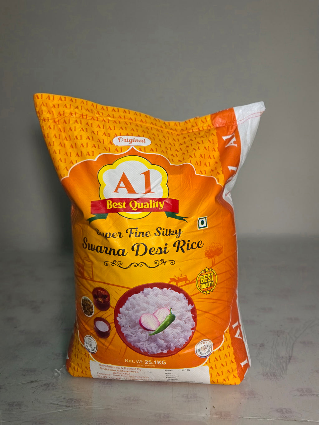 A1 - Swarna Desi Rice