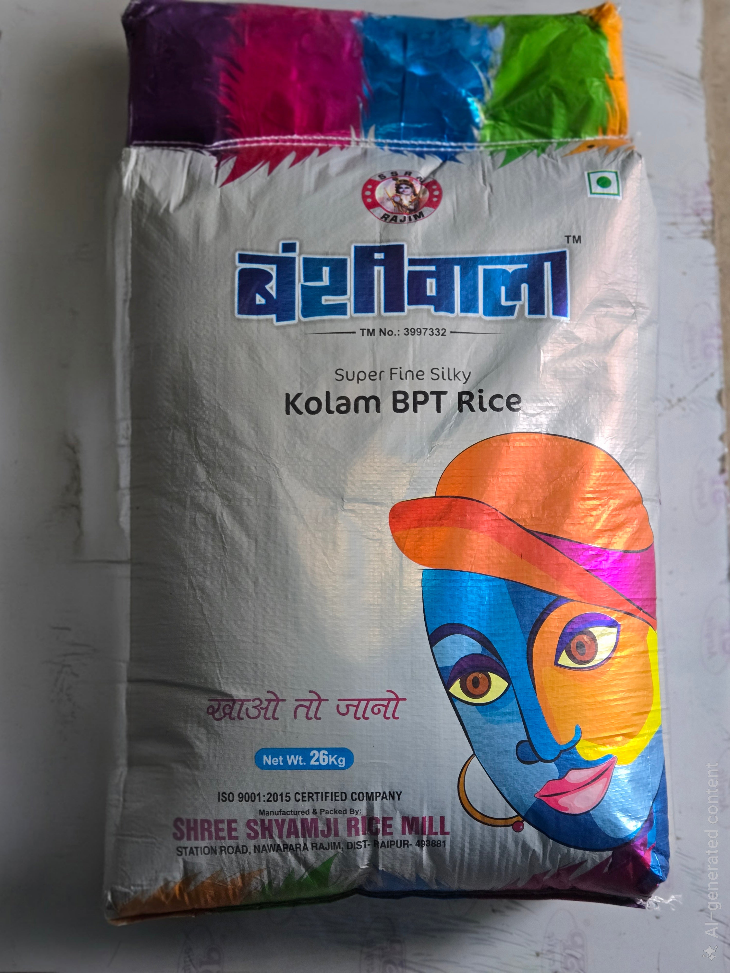 Bansiwala Kolam BPT Rice