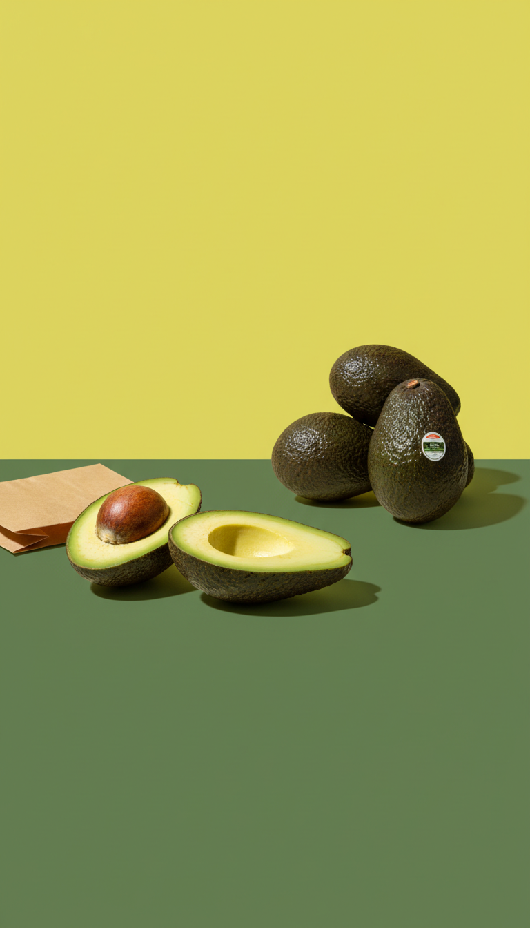 Pre-Sliced Avocado Halves—Instant Use